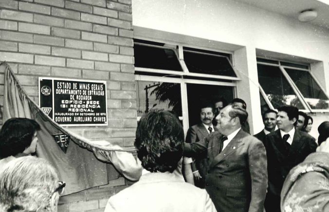 13 CRG inaugurao do edifcio SEDE 1976