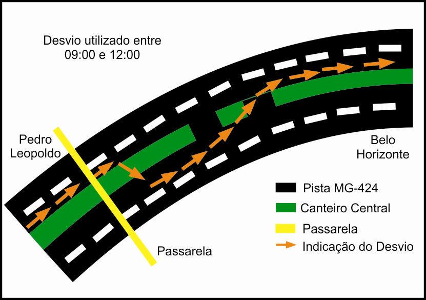 Desvio na MG-424 neste domingo (2).JPG