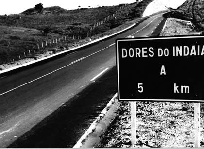 Estrada à Dores do Indaiá na Década de 70
